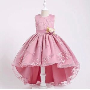 Luxury Floral Lace Beautiful wedding birthday dress